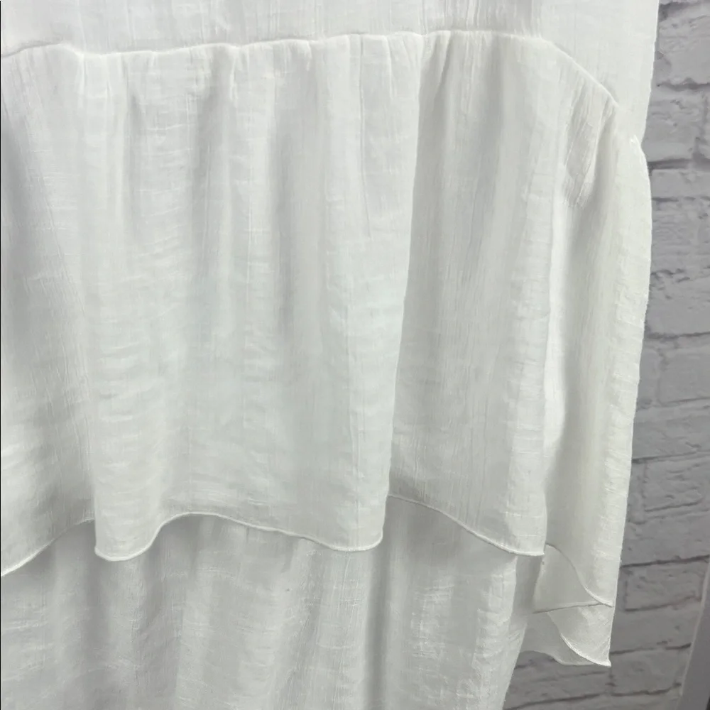 Alyx White High-Low Maxi Skirt - Picture 3 of 5